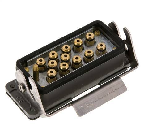 Messing Meervoudige Koppeling Snelkoppeling 12x4 mm Push-in-aansluitingen