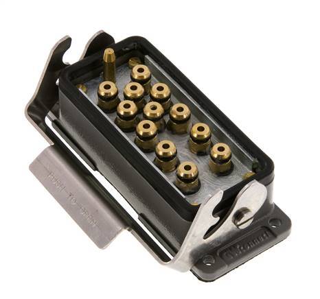 Messing Meervoudige Koppeling Snelkoppeling 12x4 mm Push-in-aansluitingen