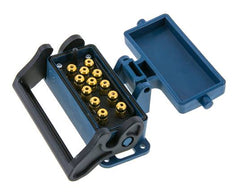Messing Meervoudige Koppeling Snelkoppeling 12x4 mm Push-in-aansluitingen Loskoppelbeveiliging
