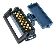 Messing Meervoudige Koppeling Snelkoppeling 20x4 mm Push-in-aansluitingen Loskoppelbeveiliging
