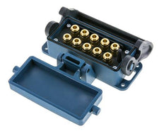 Messing Meervoudige Koppeling Snelkoppeling 10x6 mm Push-in-aansluitingen Loskoppelbeveiliging