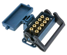 Messing Meervoudige Koppeling Snelkoppeling 10x6 mm Push-in-aansluitingen Loskoppelbeveiliging