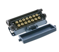 Messing Meervoudige Koppeling Snelkoppeling 14x6 mm Push-in-aansluitingen Loskoppelbeveiliging
