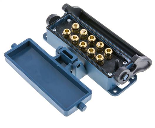Messing Meervoudige Koppeling Snelkoppeling 10x8 mm Push-in-aansluitingen Loskoppelbeveiliging