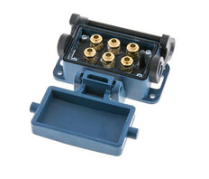 Messing Meervoudige Koppeling Snelkoppeling 6x6 mm Push-in-aansluitingen Loskoppelbeveiliging Dubbele afsluiting