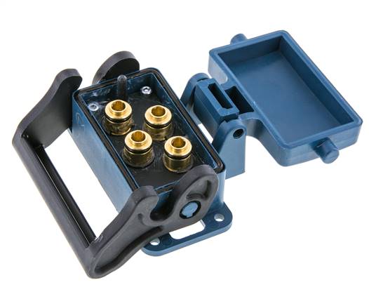 Messing Meervoudige Koppeling Snelkoppeling 4x8 mm Push-in-aansluitingen Loskoppelbeveiliging Dubbele afsluiting