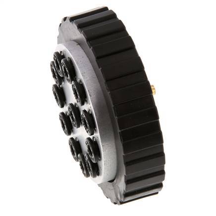 POM Meervoudige Koppeling Insteeknippel 12x4 mm Push-in-aansluitingen Vacuum