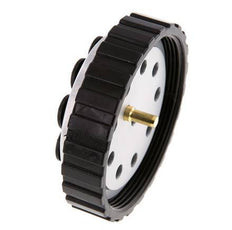 POM Meervoudige Koppeling Insteeknippel 10x6 mm Push-in-aansluitingen Vacuum