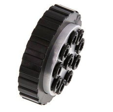 POM Meervoudige Koppeling Insteeknippel 10x6 mm Push-in-aansluitingen Vacuum