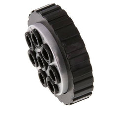 POM Meervoudige Koppeling Insteeknippel 8x8 mm Push-in-aansluitingen Vacuum