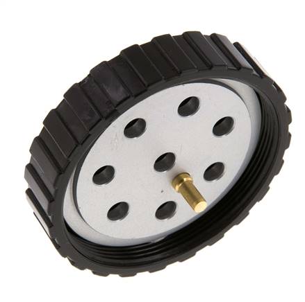 POM Meervoudige Koppeling Insteeknippel 8x8 mm Push-in-aansluitingen Vacuum