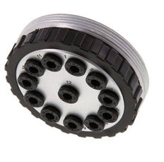 POM Meervoudige Koppeling Snelkoppeling 12x4 mm Push-in-aansluitingen Vacuum