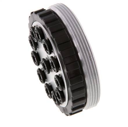 POM Meervoudige Koppeling Snelkoppeling 12x4 mm Push-in-aansluitingen Vacuum