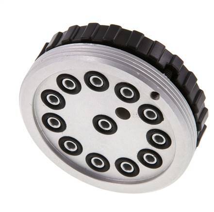 POM Meervoudige Koppeling Snelkoppeling 12x4 mm Push-in-aansluitingen Vacuum