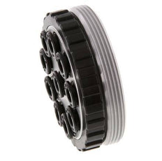 POM Meervoudige Koppeling Snelkoppeling 10x6 mm Push-in-aansluitingen Vacuum