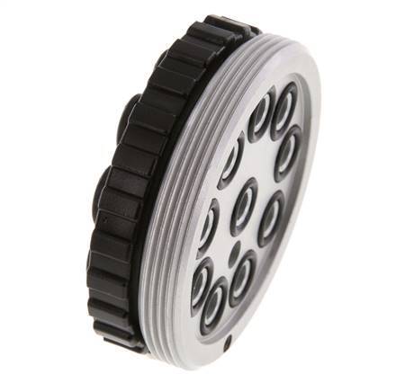 POM Meervoudige Koppeling Snelkoppeling 10x6 mm Push-in-aansluitingen Vacuum