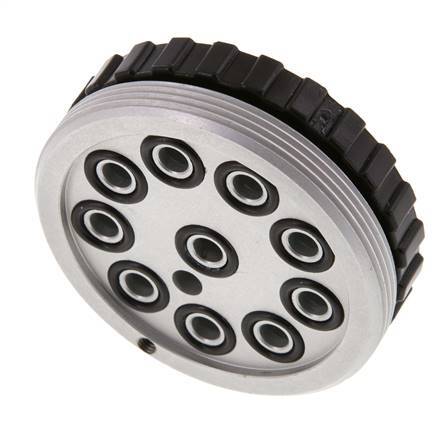 POM Meervoudige Koppeling Snelkoppeling 10x6 mm Push-in-aansluitingen Vacuum