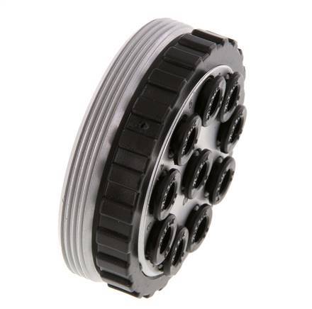 POM Meervoudige Koppeling Snelkoppeling 10x6 mm Push-in-aansluitingen Vacuum