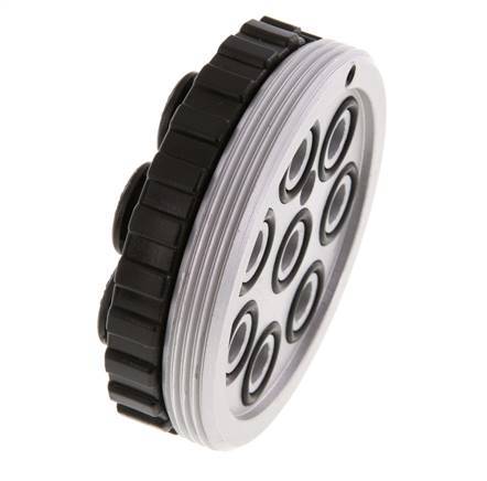 POM Meervoudige Koppeling Snelkoppeling 8x8 mm Push-in-aansluitingen Vacuum