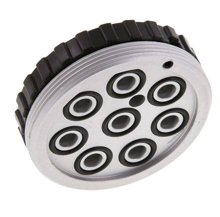 POM Meervoudige Koppeling Snelkoppeling 8x8 mm Push-in-aansluitingen Vacuum