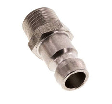 Stainless Steel DN 6 Mold Coupling Plug M10x1 Male Threads