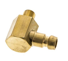Messing DN 6 Tempereerkoppeling Insteeknippel M8x0.75 Buitendraad(conisch) 90-deg