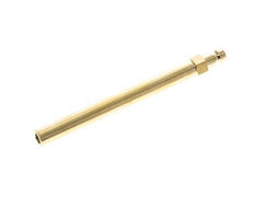 Messing DN 6 Tempereerkoppeling Insteeknippel 10x120 mm Push-in-aansluitingen