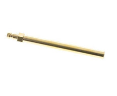 Messing DN 6 Tempereerkoppeling Insteeknippel 10x120 mm Push-in-aansluitingen