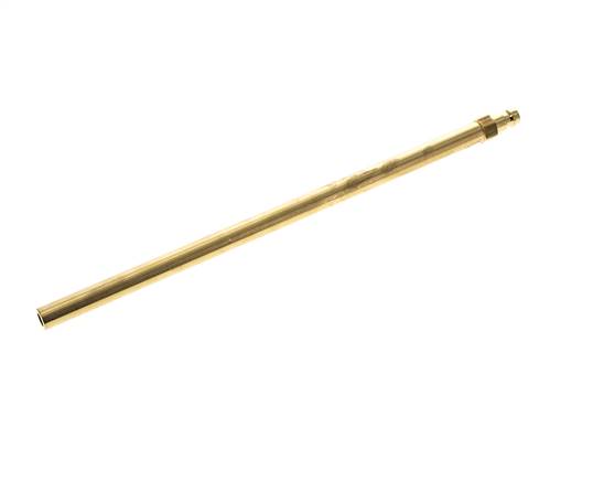 Messing DN 6 Tempereerkoppeling Insteeknippel 10x360 mm Push-in-aansluitingen