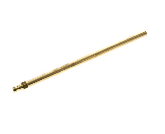 Messing DN 6 Tempereerkoppeling Insteeknippel 10x360 mm Push-in-aansluitingen