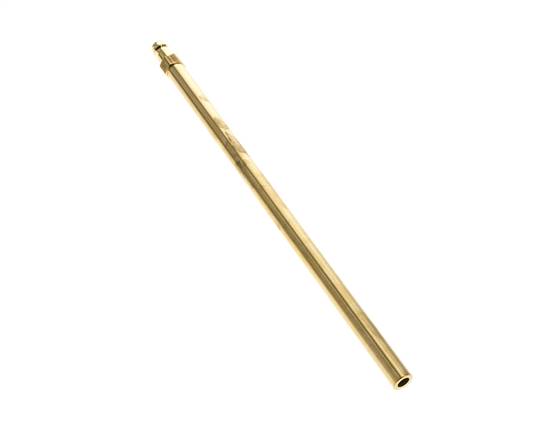 Messing DN 6 Tempereerkoppeling Insteeknippel 10x360 mm Push-in-aansluitingen