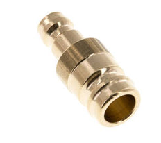 Brass DN 6 Mold Coupling Plug D9 to 13 mm [2 Pieces]