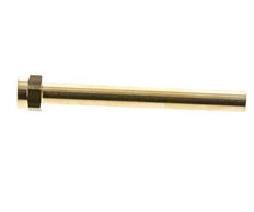 M16x1.5 Messing buis 150 mm lang met binnendraad