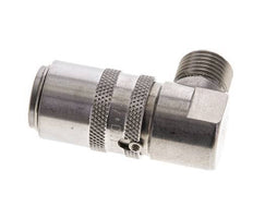 RVS DN 9 Tempereerkoppeling Snelkoppeling M16x1.5 Buitendraad 90-deg
