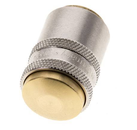 Messing DN 9 Tempereerkoppeling Snelkoppeling D13 mm