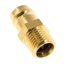 Messing DN 9 Tempereerkoppeling Insteeknippel M14x1.5 Buitendraad Dubbele afsluiting