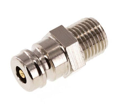Messing DN 9 Tempereerkoppeling Insteeknippel G 1/4 inch Buitendraad Dubbele afsluiting