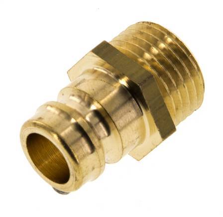 Messing DN 9 Tempereerkoppeling Insteeknippel M16x1.5 Buitendraad [5 Stuks]