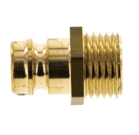Messing DN 9 Tempereerkoppeling Insteeknippel M16x1.5 Buitendraad [5 Stuks]