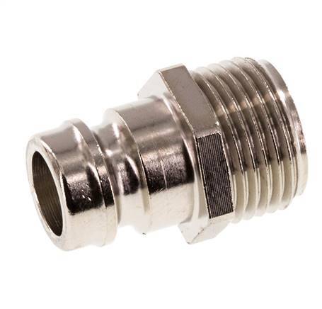 Messing DN 9 Tempereerkoppeling Insteeknippel G 3/8 inch Buitendraad [5 Stuks]