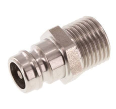 RVS DN 9 Tempereerkoppeling Insteeknippel M16x1.5 Buitendraad Dubbele afsluiting