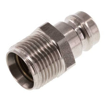RVS DN 9 Tempereerkoppeling Insteeknippel G 3/8 inch Buitendraad Dubbele afsluiting