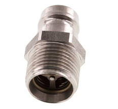 RVS DN 9 Tempereerkoppeling Insteeknippel G 3/8 inch Buitendraad Dubbele afsluiting