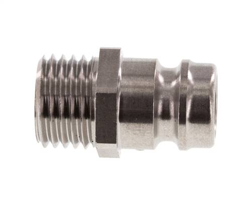 RVS DN 9 Tempereerkoppeling Insteeknippel M14x1.5 Buitendraad