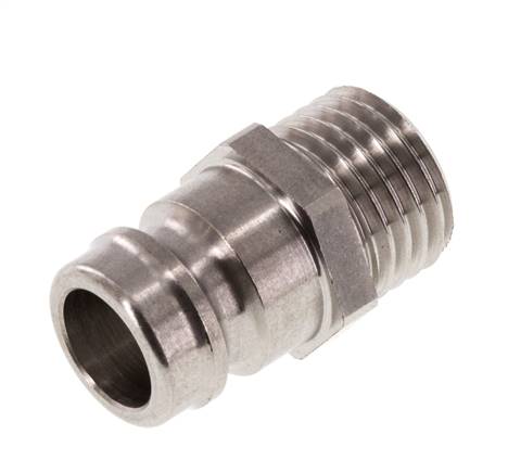 RVS DN 9 Tempereerkoppeling Insteeknippel M14x1.5 Buitendraad