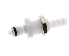 POM DN 3.2 Linktech Koppeling Insteeknippel 6.4 mm Slangpilaar Schotkoppeling 20 Series
