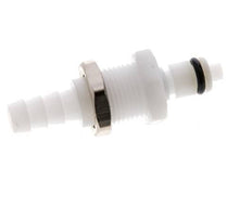 POM DN 3.2 Linktech Koppeling Insteeknippel 6.4 mm Slangpilaar Schotkoppeling 20 Series