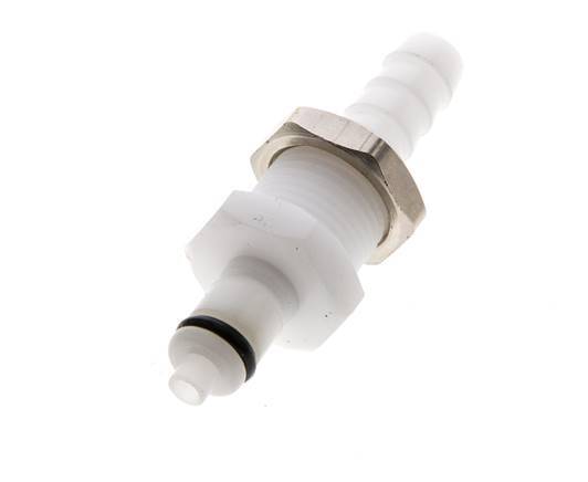 POM DN 3.2 Linktech Koppeling Insteeknippel 6.4 mm Slangpilaar Schotkoppeling 20 Series