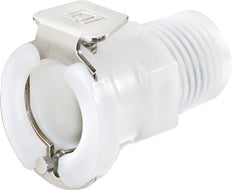 POM DN 6.4 Linktech Koppeling Snelkoppeling 3/8 inch NPT buitendraad 40 Series
