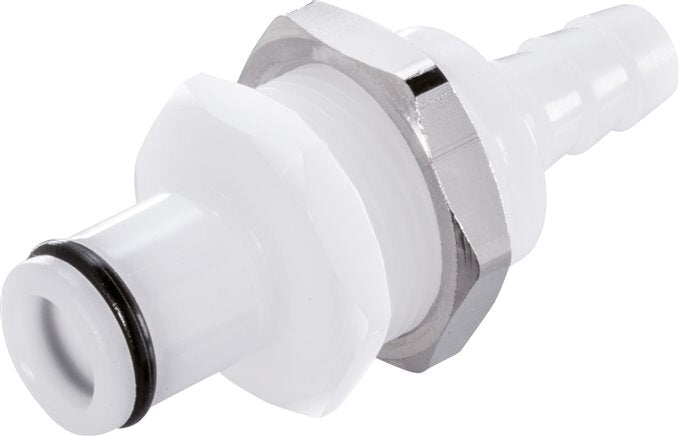 POM DN 6.4 Linktech Koppeling Insteeknippel 7.9 mm Slangpilaar Schotkoppeling 40 Series